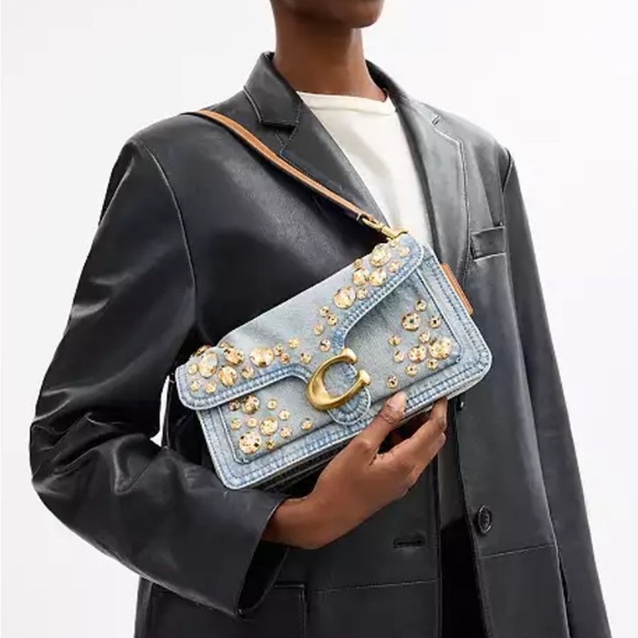 Coach Tabby Shoulder Bag 26 With Crystal - Picture 3 of 10